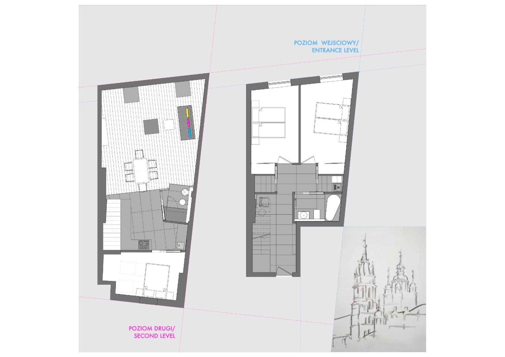 Krzyza Residence Kraków Eksteriør billede